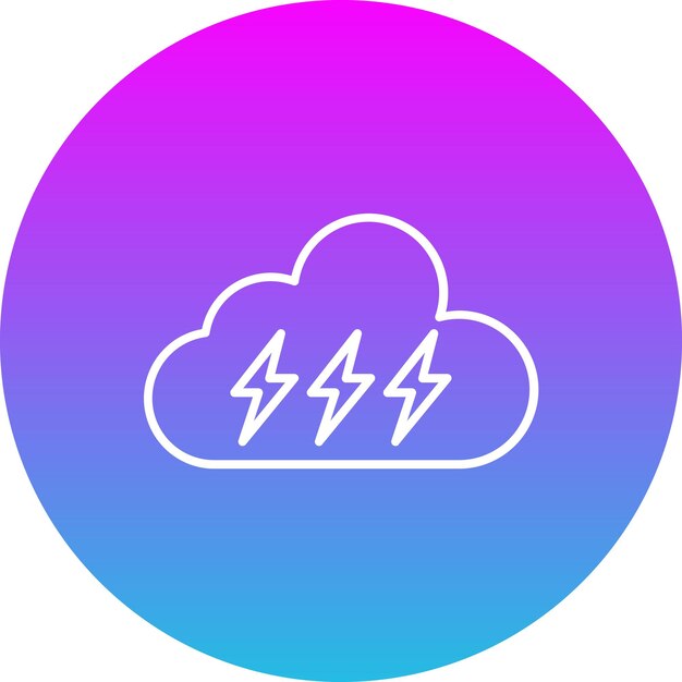 El icono de Thunderbolt