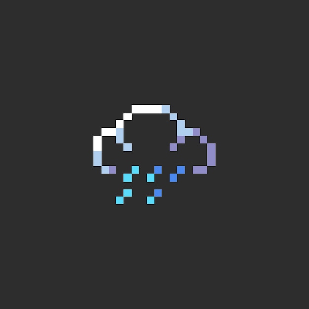 icono del tiempo de pixel art para su proyecto