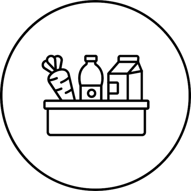 Icono de la tienda de comestibles