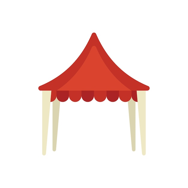 Icono de tienda de eventos vector plano Gerente de plan Tarea de oficina aislada