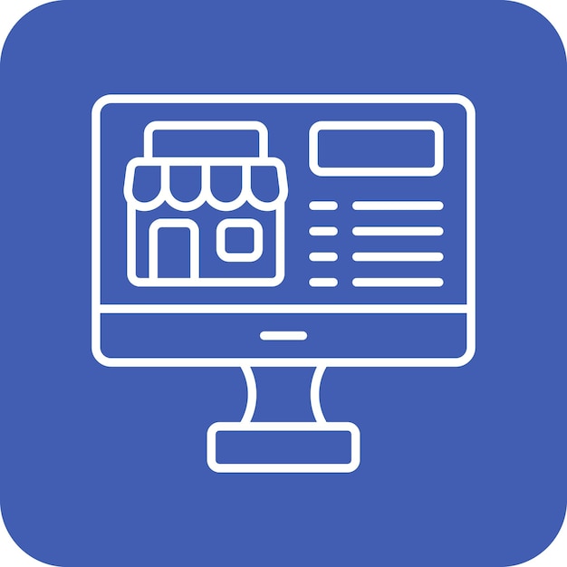 Icono de la tienda en línea