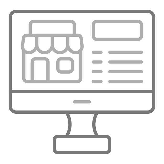 Icono de la tienda en línea