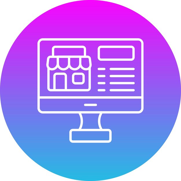 Icono de la tienda en línea