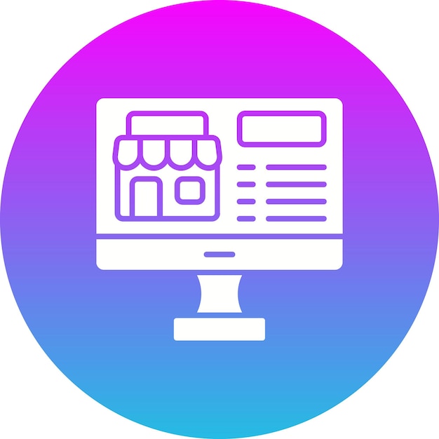 Icono de la tienda en línea