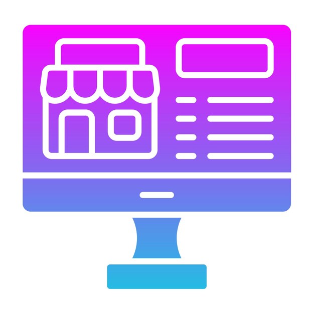 Icono de la tienda en línea