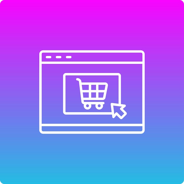 Icono de la tienda en línea