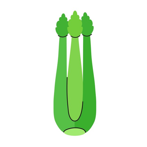 El icono de la tierra de apio clipart avatar logotipo ilustración vectorial aislada