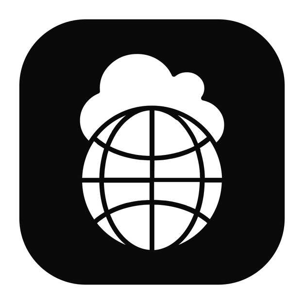 El icono de la Tierra Nube