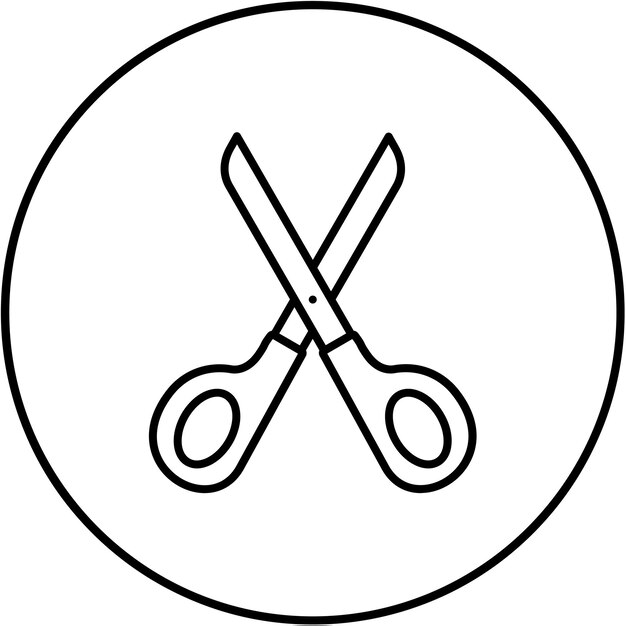 Icono de las tijeras