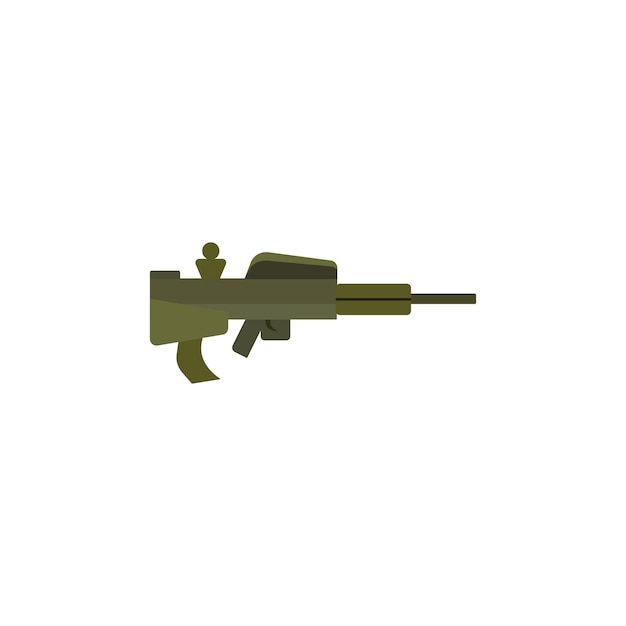 Vector icono del tipo de vector del arma