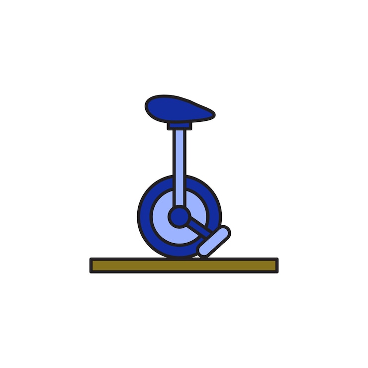 Vector icono del tipo de vector monocíclico