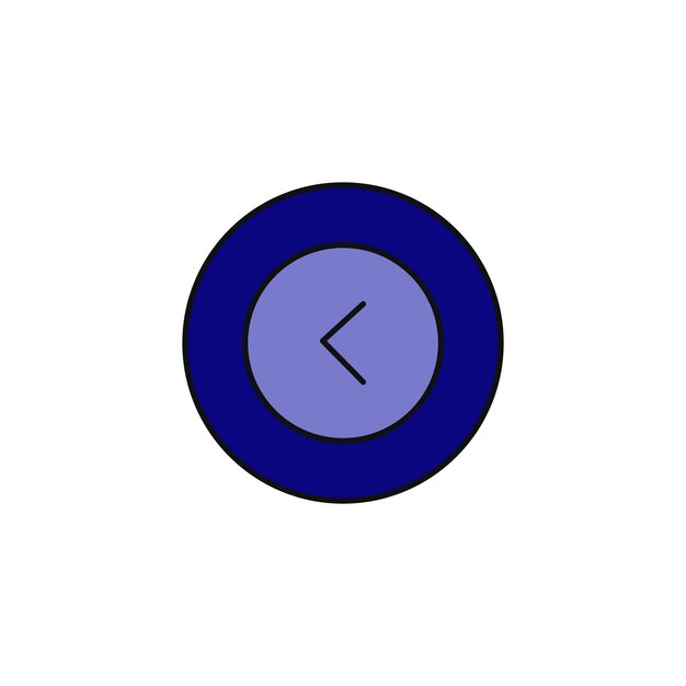 icono del tipo de vector de signo de flecha