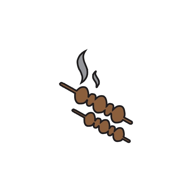 icono de tipo vectorial bbq