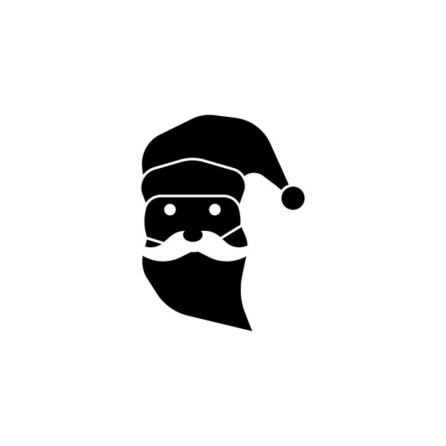 icono del tipo vectorial de Santa Claus