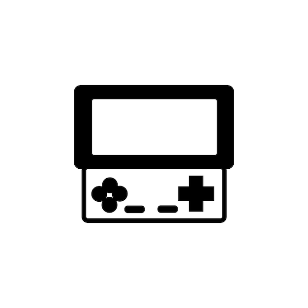 icono de tipo vectorial de videojuego