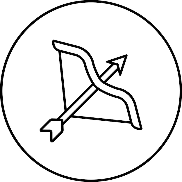 Icono de tiro con arco