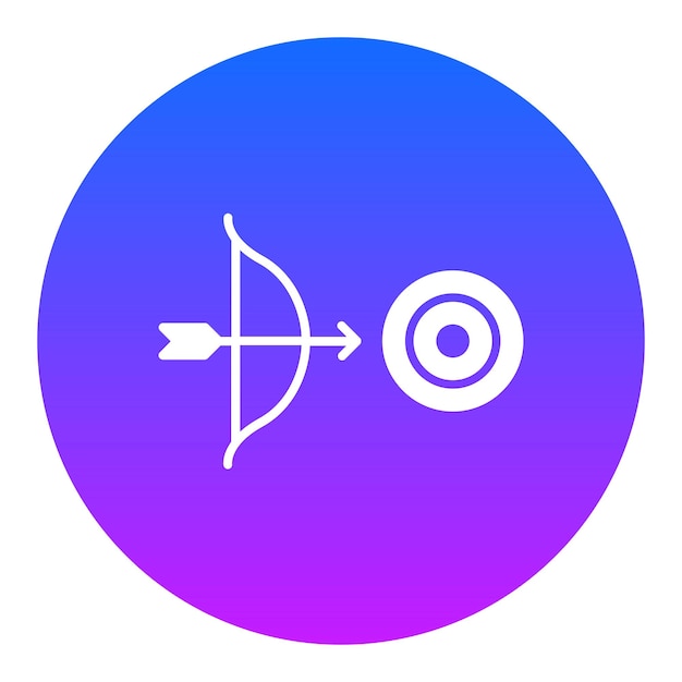 Icono de tiro con arco