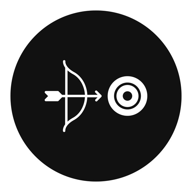 Icono de tiro con arco