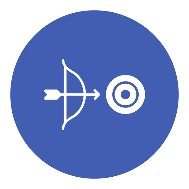 Icono de tiro con arco