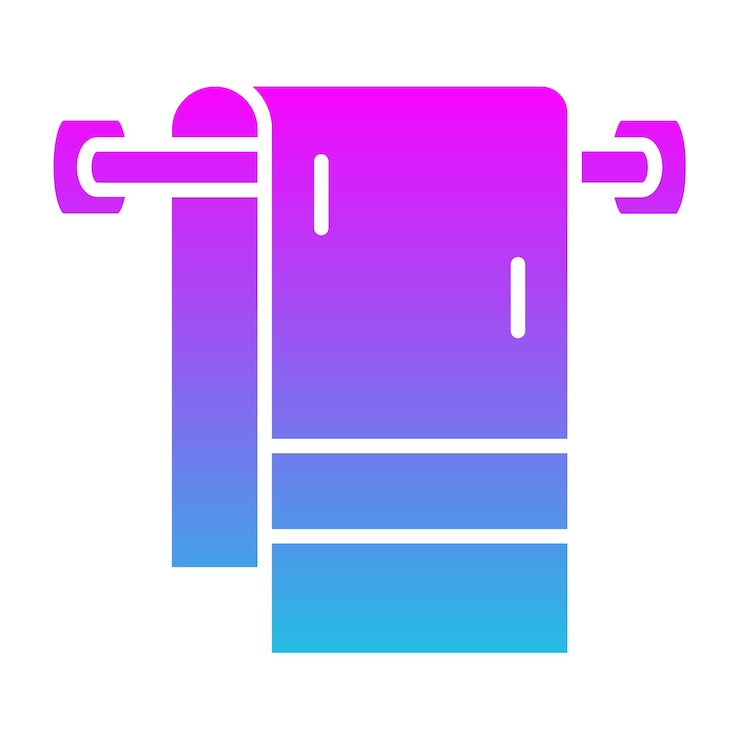 Vector icono de la toalla