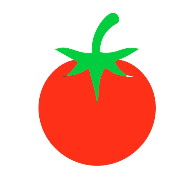 El icono del tomate sonriente
