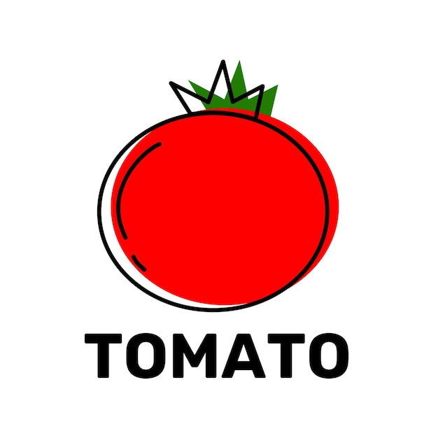 Vector icono_tomate