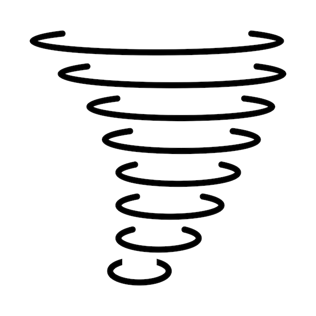 El icono del tornado
