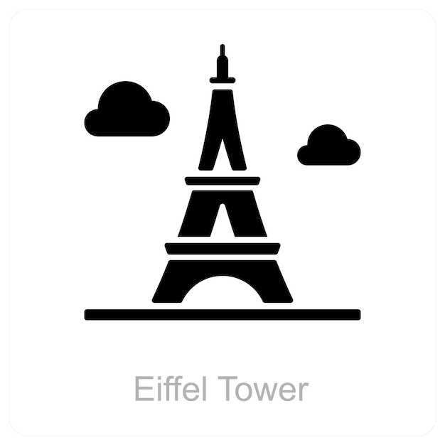 icono de la torre eiffel