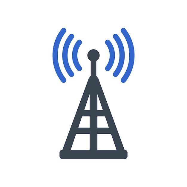 Icono de la torre de la red