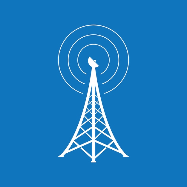 Icono de la torre de la red