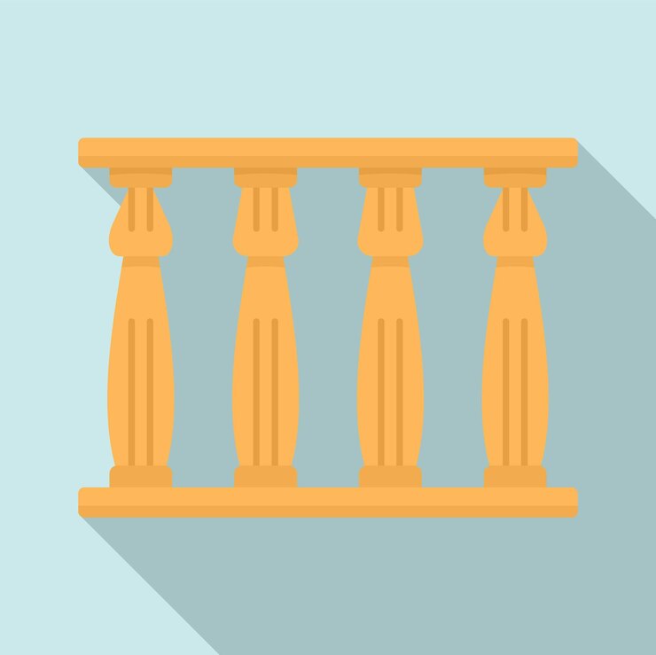 Vector icono de las torres del templo de egipto ilustración plana del icono de vector de las torres del templo de egipto para el diseño web