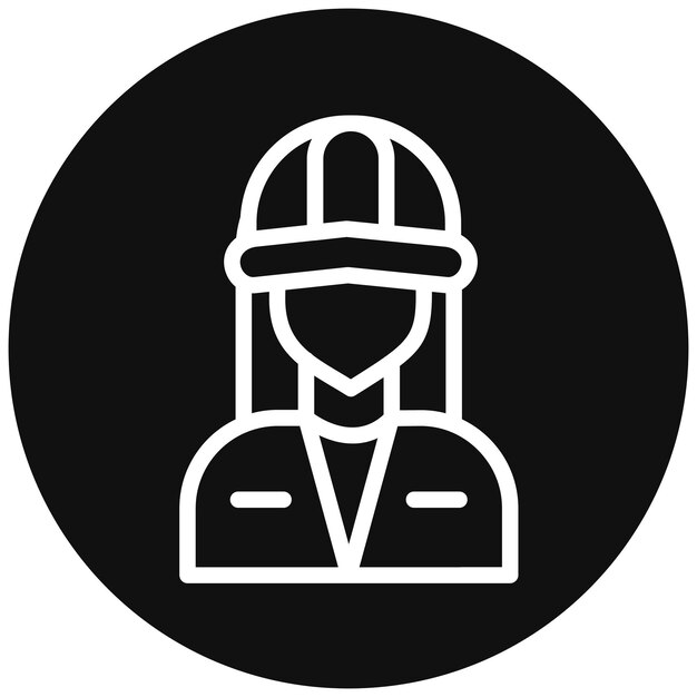 Icono del trabajador humanitario
