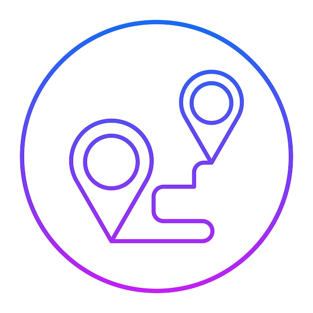 Icono de trabajo de destino