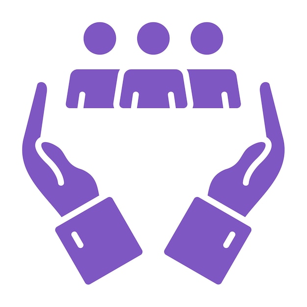 Icono de trabajo en equipo