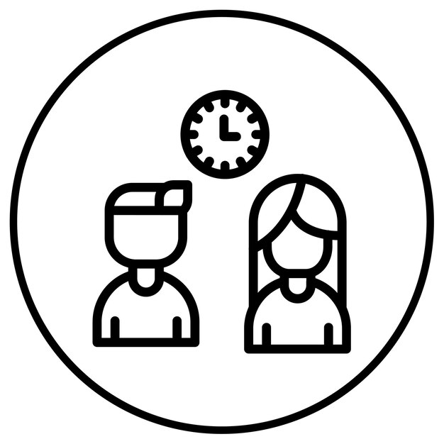 Icono de trabajo en equipo