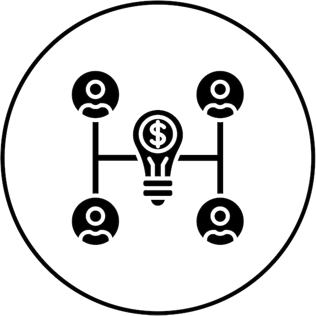 Icono de trabajo en equipo