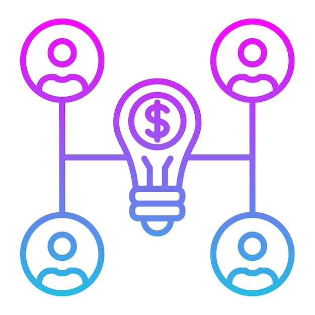 Icono de trabajo en equipo
