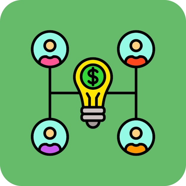 Icono de trabajo en equipo