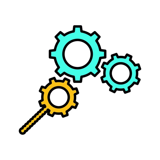 El icono de trabajo de Seo