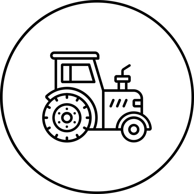 Icono del tractor