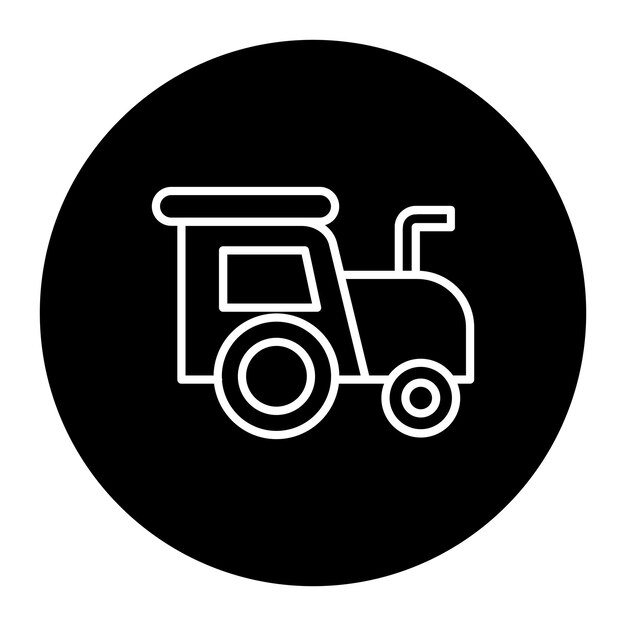 Icono del tractor