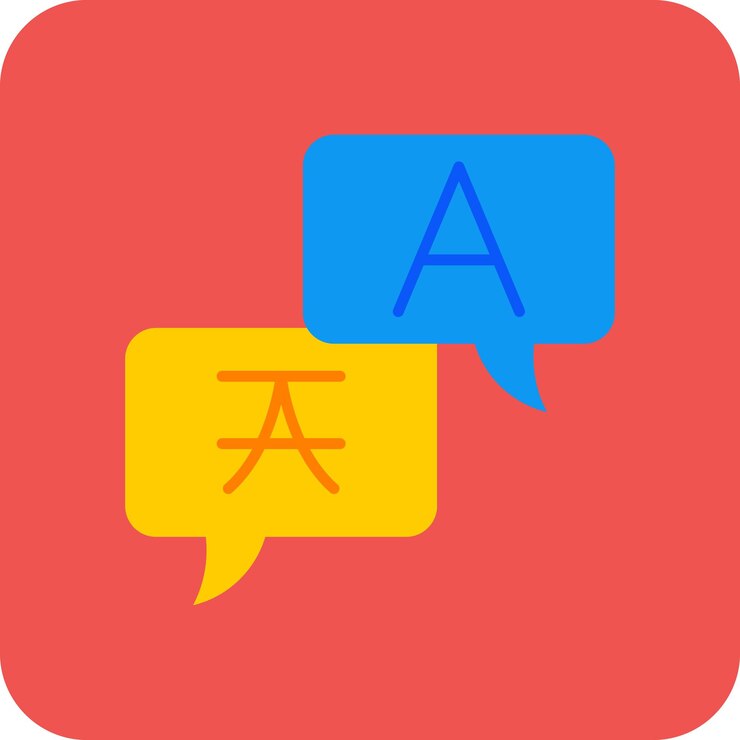 Vector icono del traductor