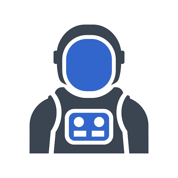El icono del traje de astronauta