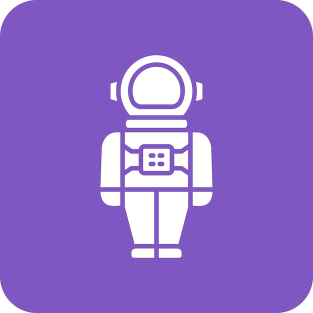 El icono del traje espacial