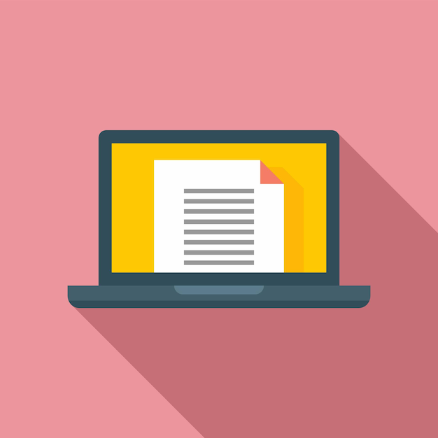 Icono de transacción del administrador de computadora portátil Ilustración plana del icono de vector de transacción del administrador de computadora portátil para diseño web
