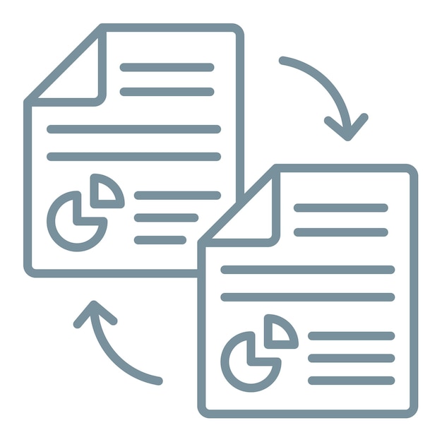 Icono de transferencia de archivos