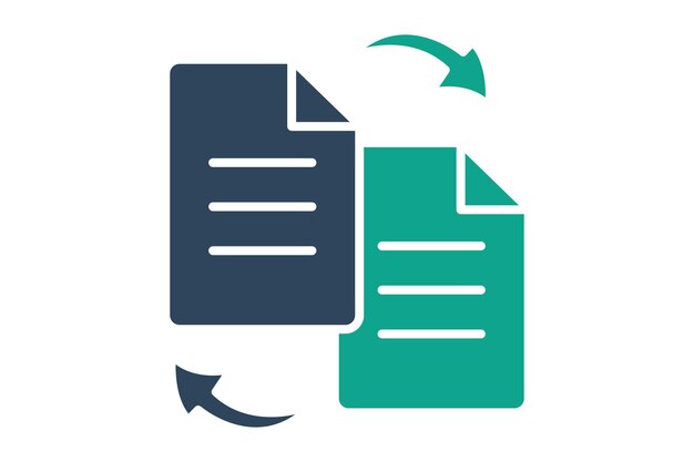 icono de transferencia de datos