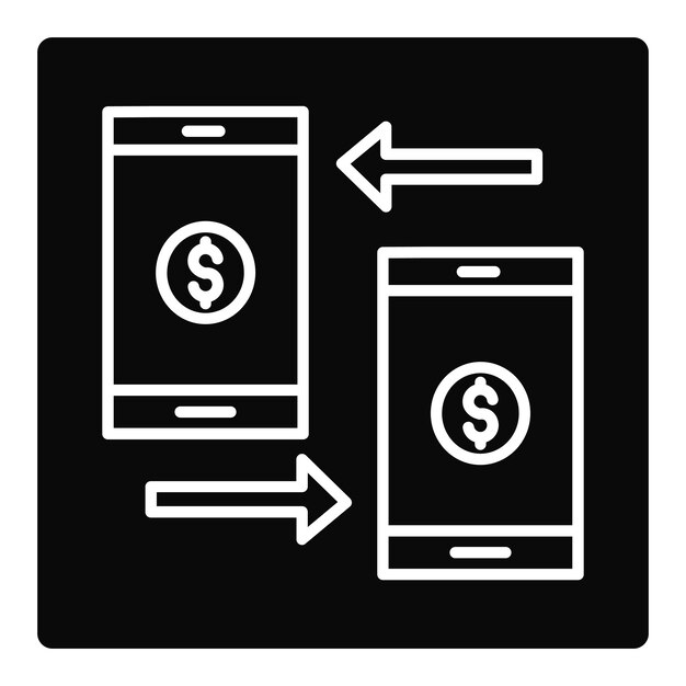 Icono de transferencia de dinero
