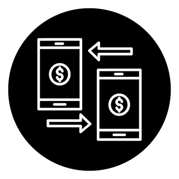 Icono de transferencia de dinero