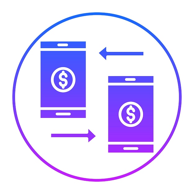 Icono de transferencia de dinero